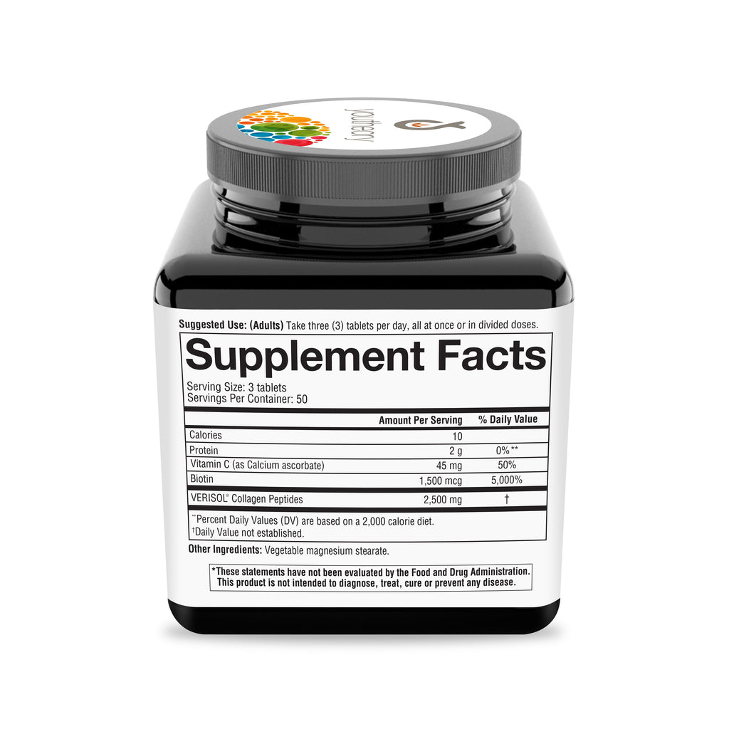Daily Care Concentrated Effect Collagen with VERISOL Tablets for daily home and personal routines with general everyday essentials