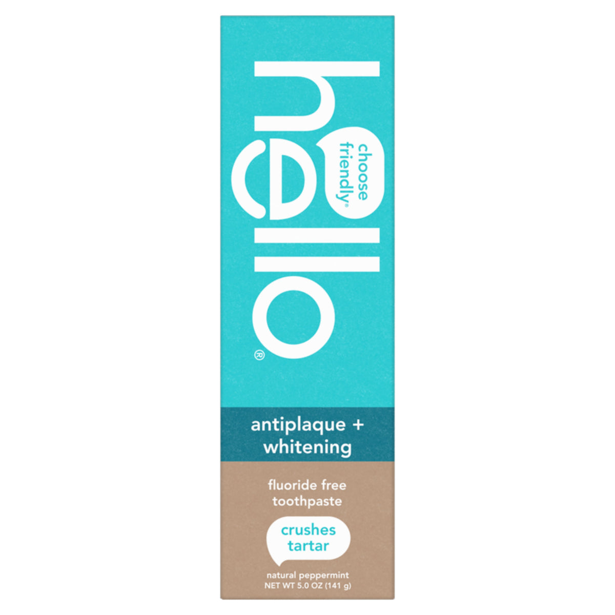 Antiplaque & Whitening Fluoride Free Toothpaste