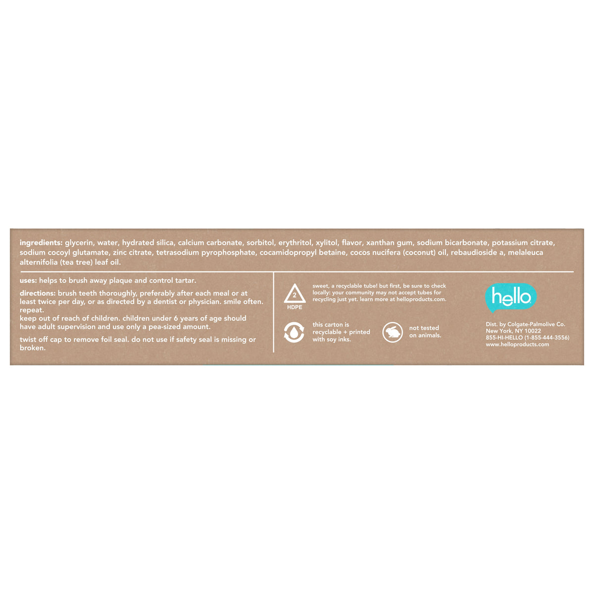 Practical Living Antiplaque and Whitening Fluoride included Toothpaste for daily home and personal routines with oral care
