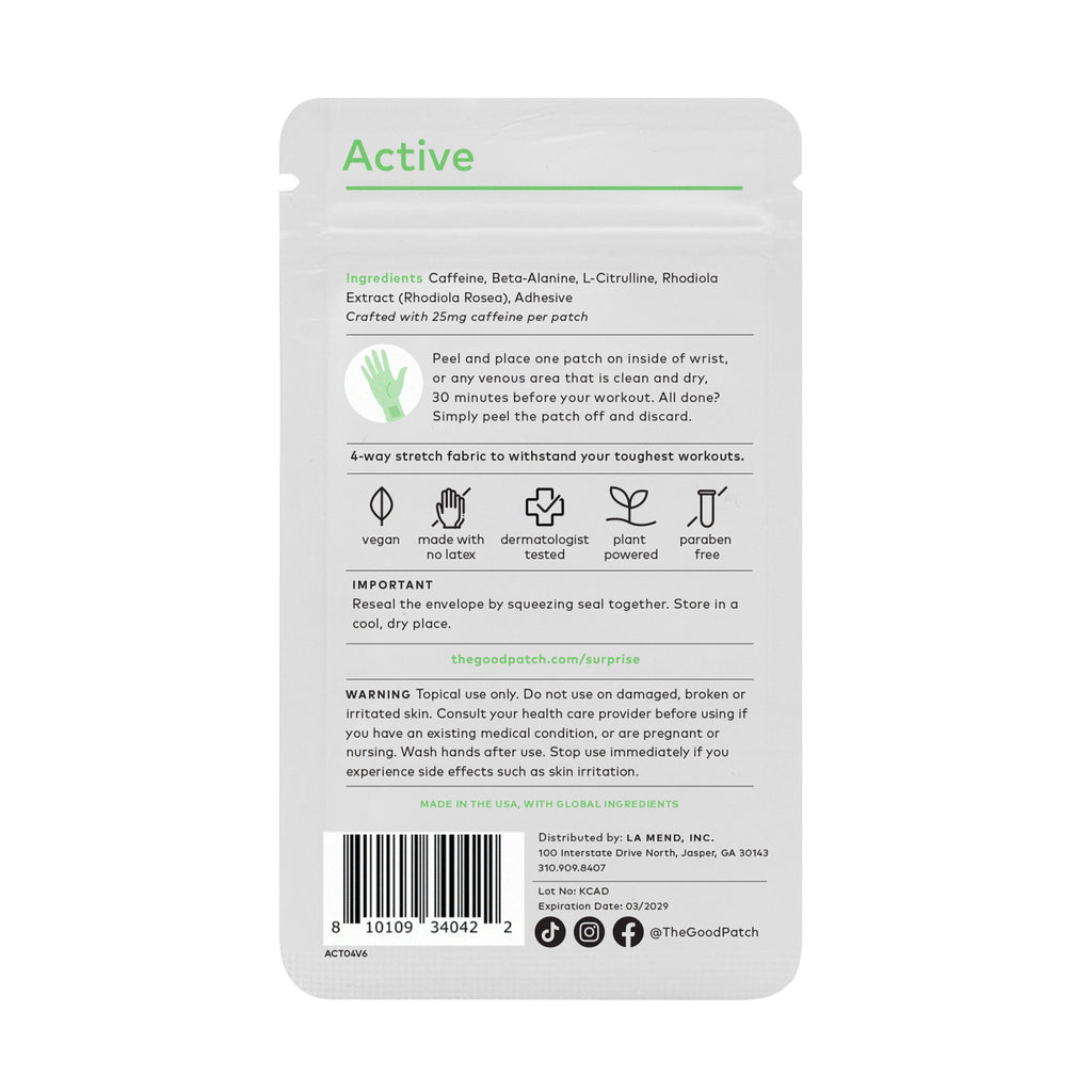 Everyday Home Active Wellness Patch for daily home and personal routines with general everyday essentials