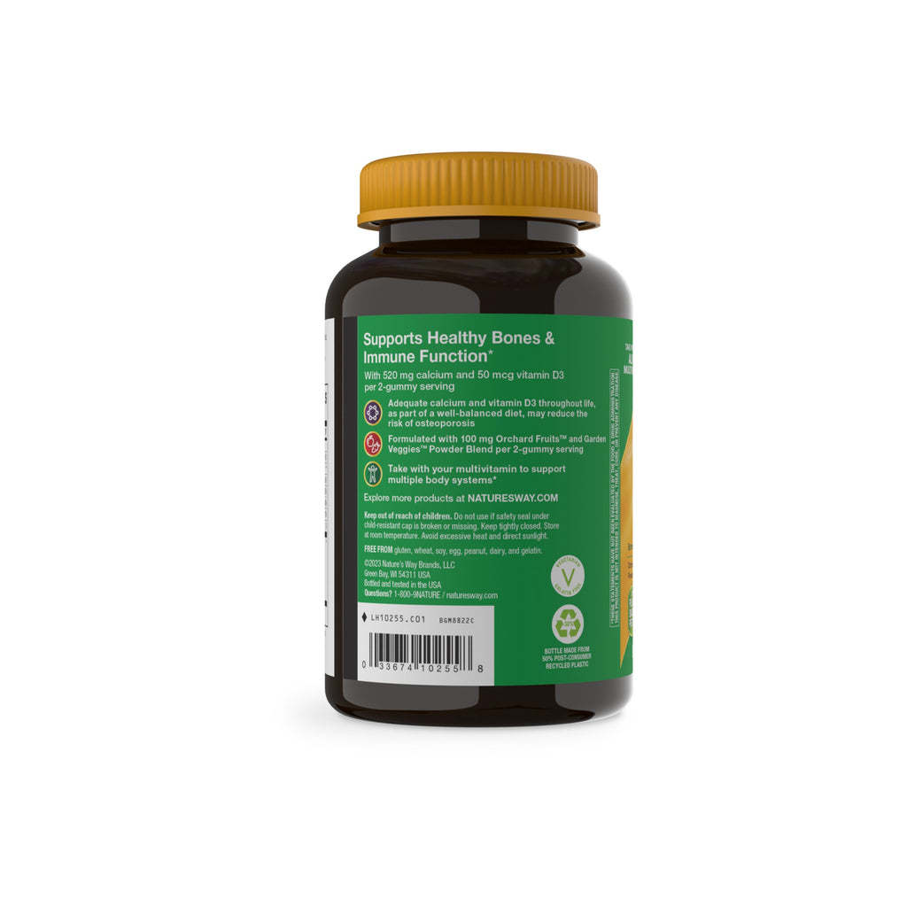 Everyday Home Alive Calcium + D3 Gummy - For Bone and Immune Support for daily home and personal routines with general everyday essentials