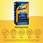 Daily Care Alive Men s 50+ Ultra Multivitamin for daily home and personal routines with pantry foods and beverages