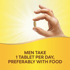 Daily Care Alive Men s 50+ Ultra Multivitamin for daily home and personal routines with pantry foods and beverages