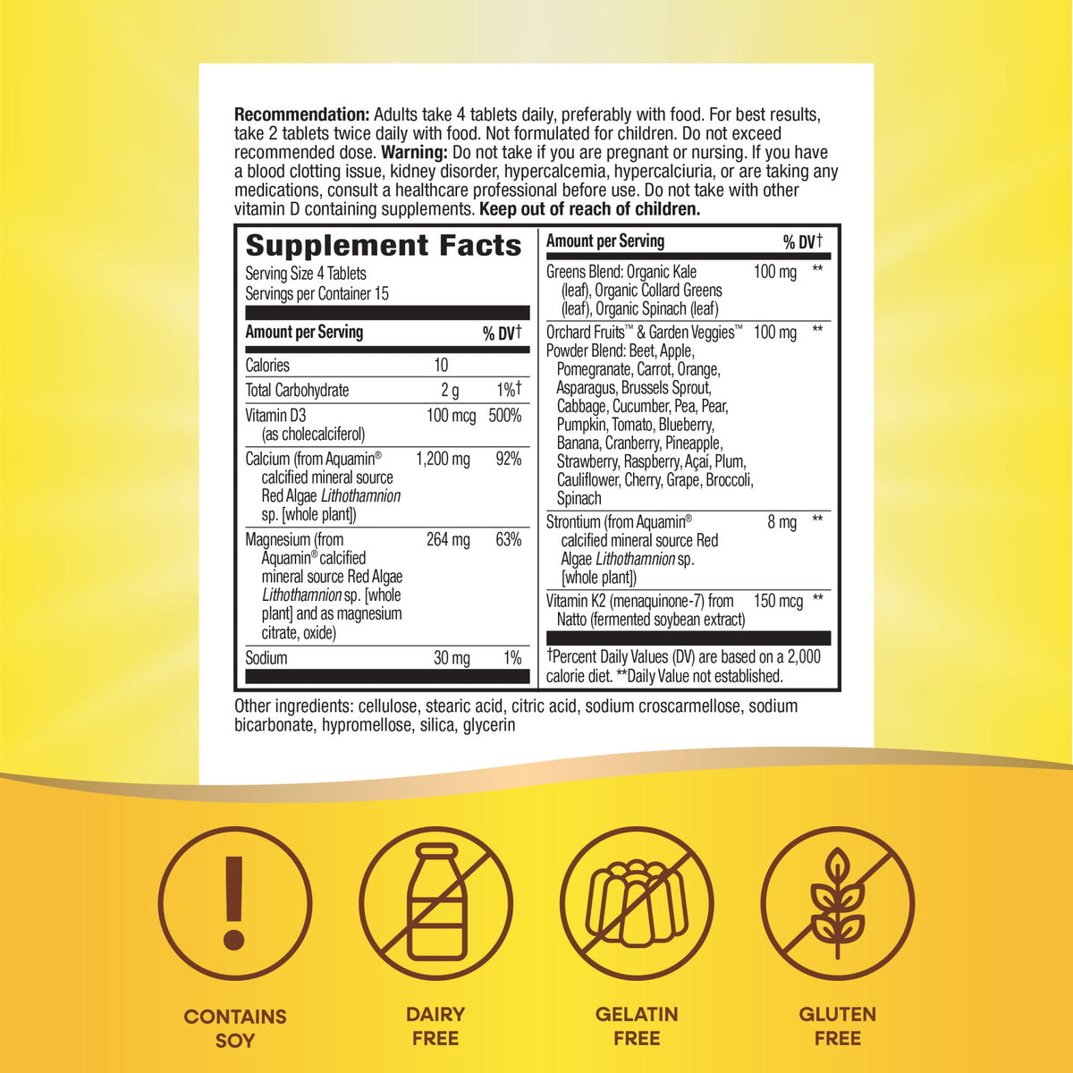 Routine Ready Alive Calcium for daily home and personal routines with general everyday essentials