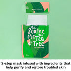 Routine Ready 2-step Soothe Me Tea Tree for daily home and personal routines with facial skin and sun care