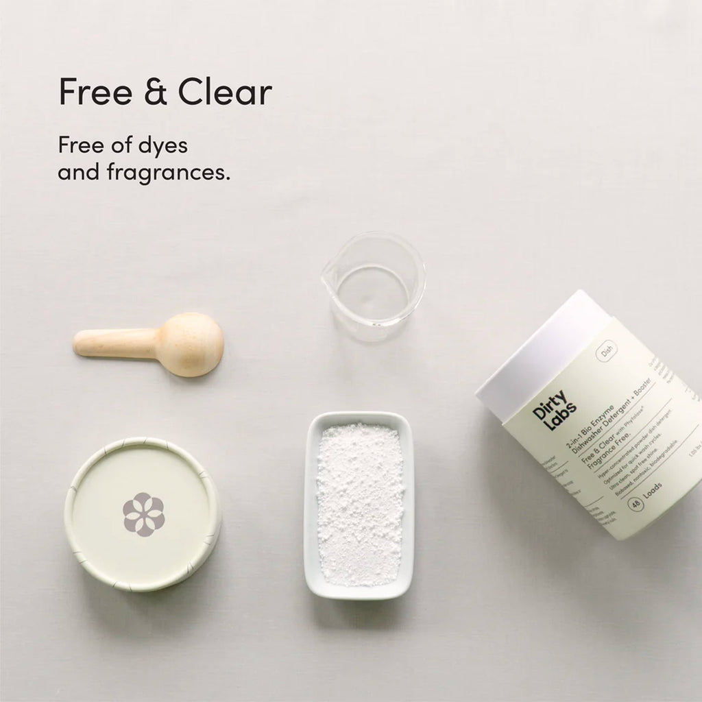 Practical Living 2-in-1 Bio Enzyme Dishwasher Detergent + Booster for daily home and personal routines with cleaning laundry and paper products