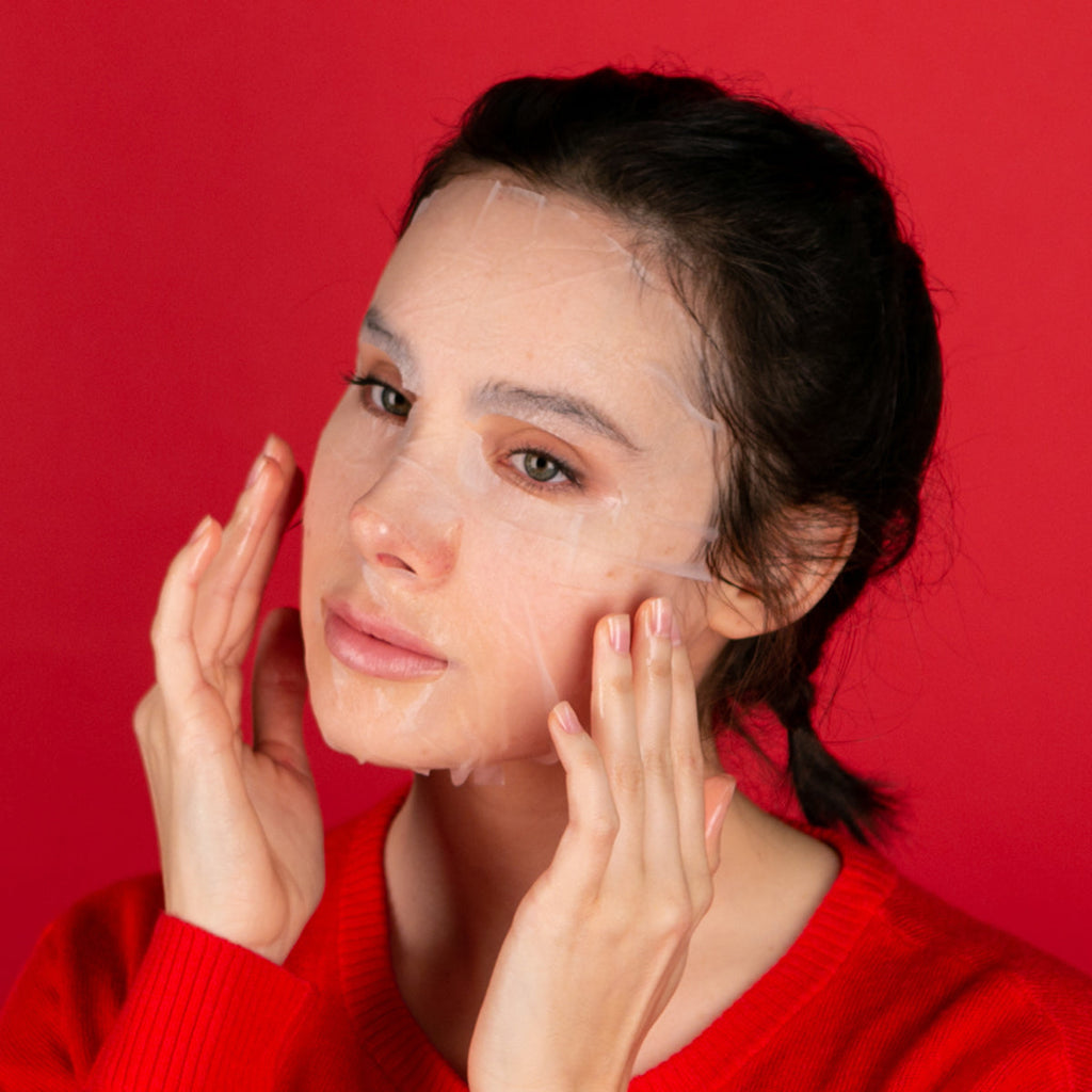 Routine Ready Ace that Face FIRMING COLLAGEN Sheet Mask for daily home and personal routines with facial skin and sun care