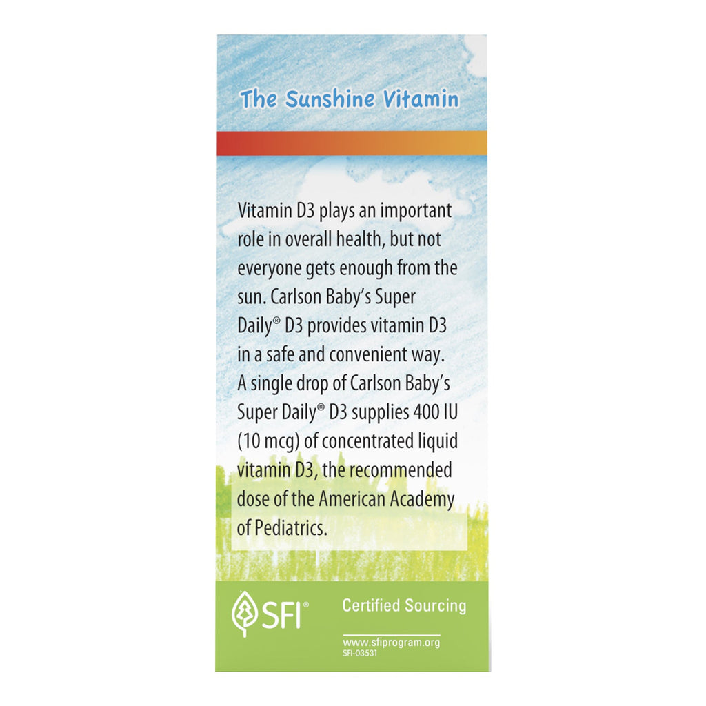 Everyday Home Baby s Super Daily D3 Drops Healthy Growth and Bone Support for daily home and personal routines with baby care and kids products