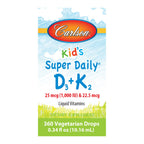 Home Essentials Kid s Super Daily D3 + K2 Liquid Bone and Immune Support for daily home and personal routines with baby care and kids products
