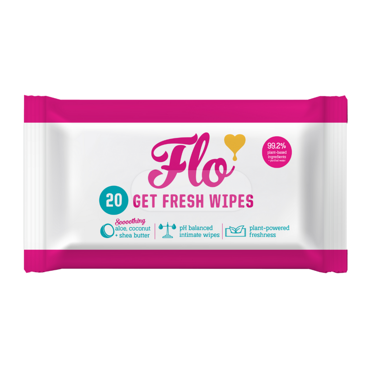 FLO Get Fresh Body + Intimate Wipes