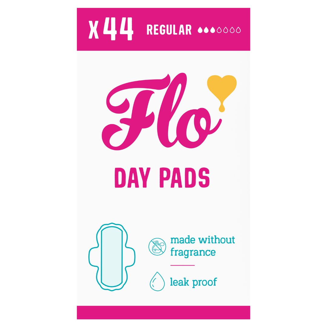 FLO Organic Bamboo Period Pads Megapack