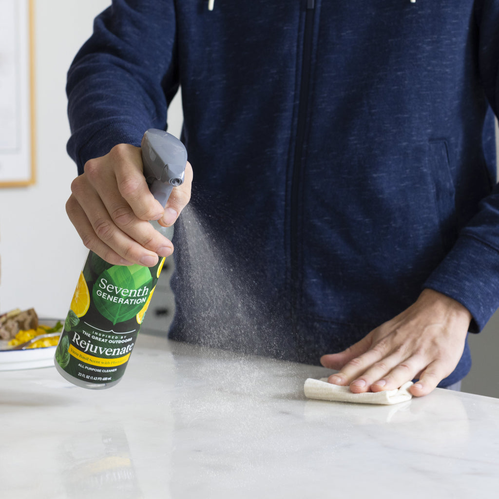 Home Essentials All Purpose Cleaner for daily home and personal routines with cleaning laundry and paper products