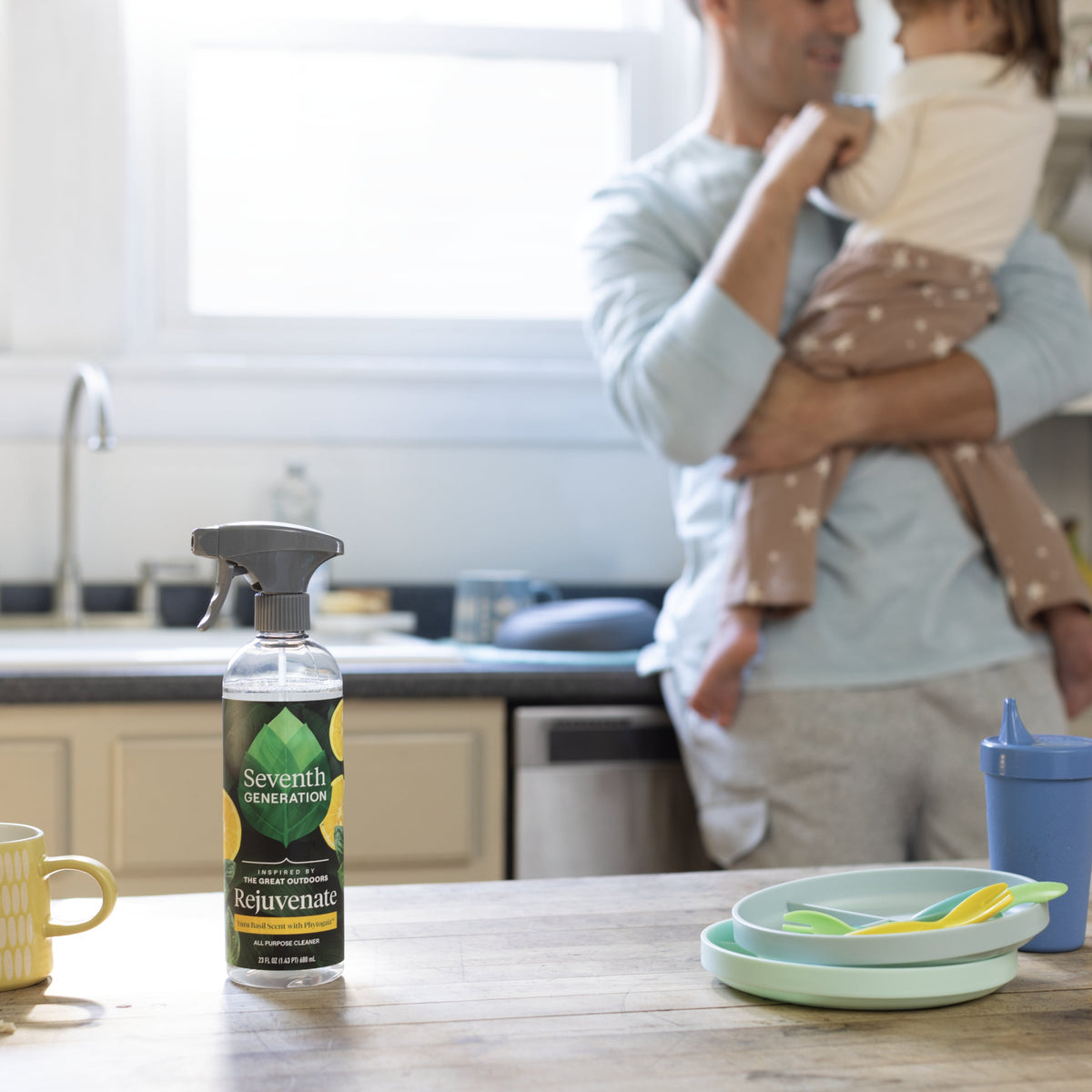 Home Essentials All Purpose Cleaner for daily home and personal routines with cleaning laundry and paper products