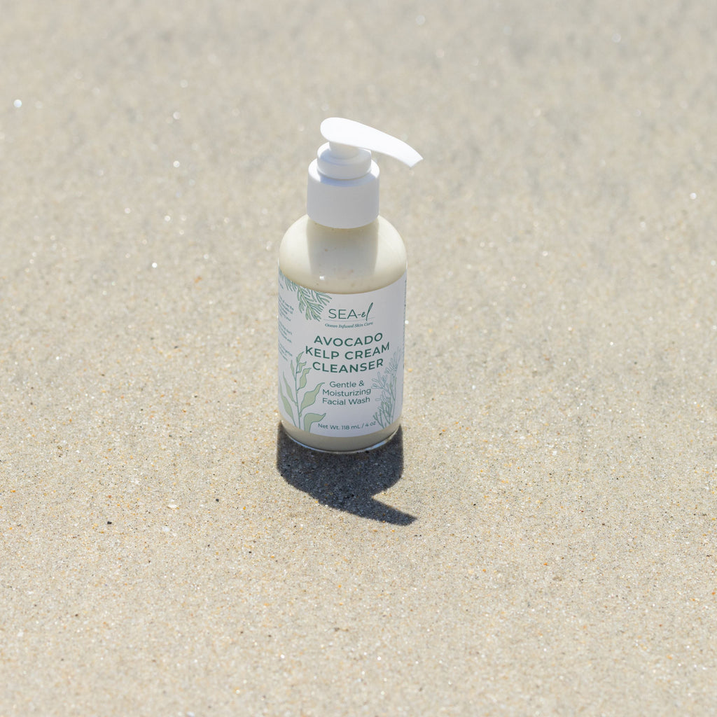 Routine Ready Avocado Kelp Cream Cleanser for daily home and personal routines with facial skin and sun care