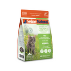 Routine Ready Cat Food - Feline Natural Grain-included, Freeze-Dried for daily home and personal routines with pet care treats and accessories