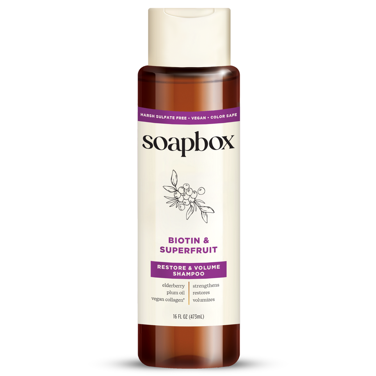 Biotin and Superfruit Restore & Volumize Shampoo