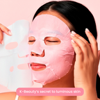 Everyday Home Girls Night Glow Face Sheet Masks for daily home and personal routines with facial skin and sun care