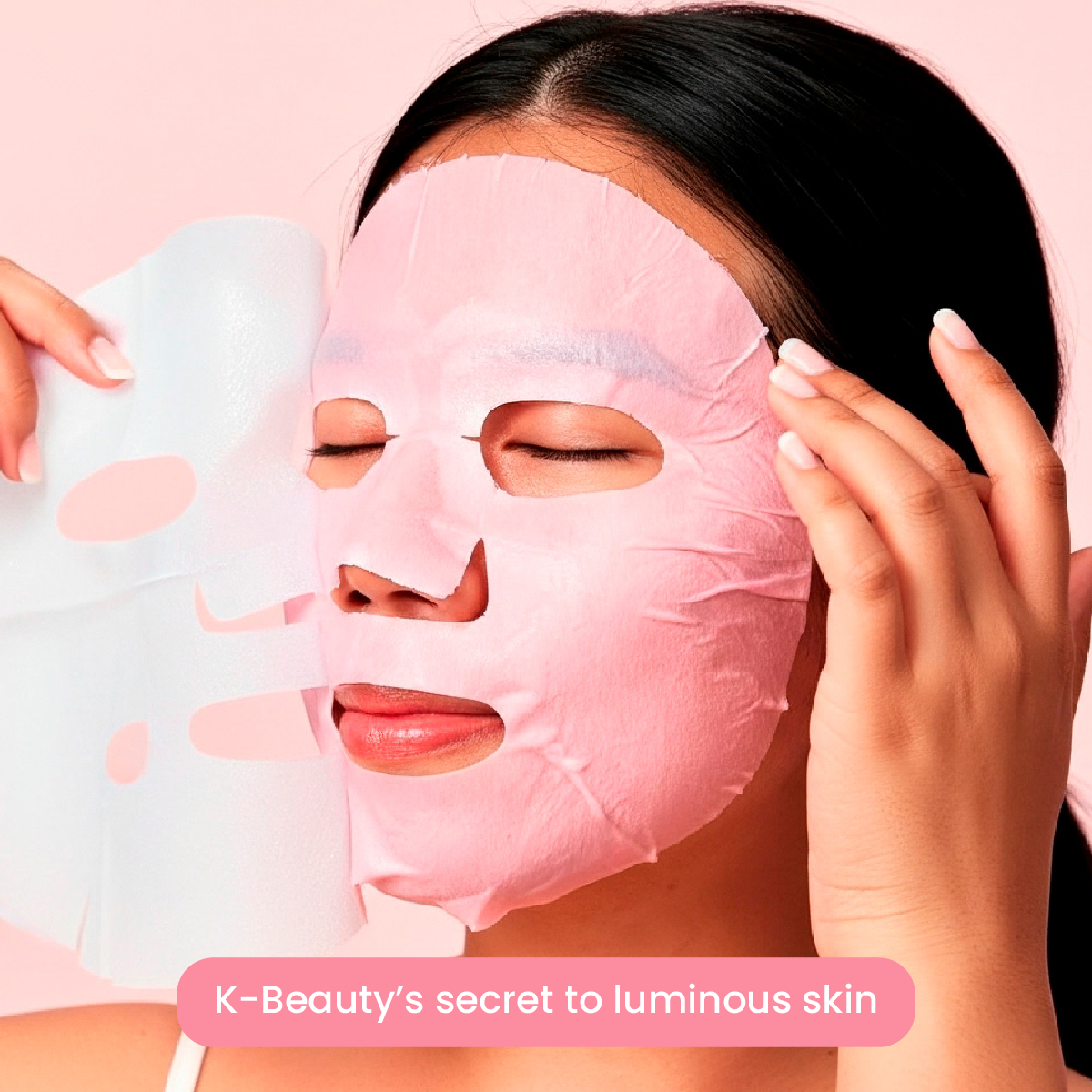 Everyday Home Girls Night Glow Face Sheet Masks for daily home and personal routines with facial skin and sun care