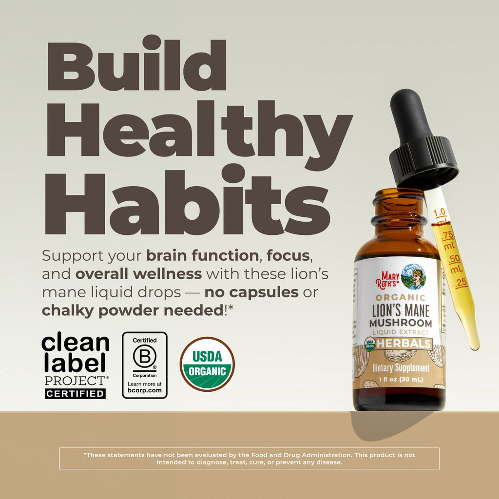 Home Essentials Lion s Mane Drops for daily home and personal routines with general everyday essentials