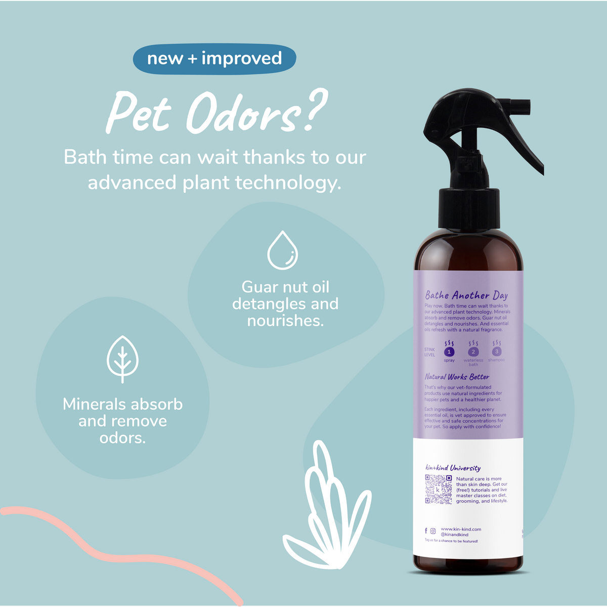 Everyday Home Lavender Natural Coat Spray for Dog and Cat for daily home and personal routines with pet care treats and accessories
