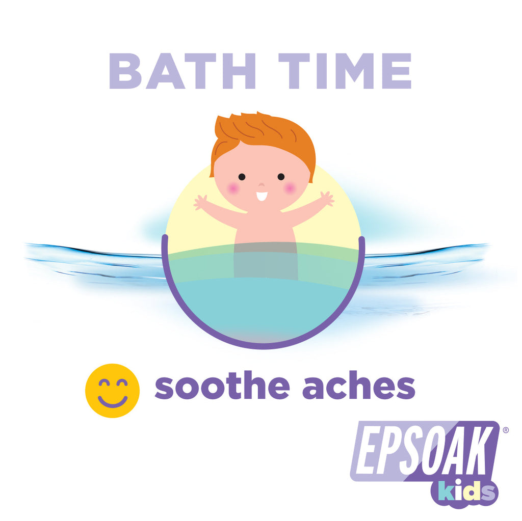 Home Essentials Kids Epsom Salts - Soak and Sleep Bath Salts for daily home and personal routines with bath body and hygiene