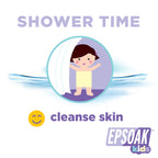 Home Essentials Kids Epsom Salts - Soak and Sleep Bath Salts for daily home and personal routines with bath body and hygiene