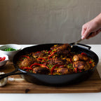 Home Essentials Blacklock Cast Iron Skillet - Triple Seasoned, Lightweight for daily home and personal routines with cookware food storage and kitchen tools