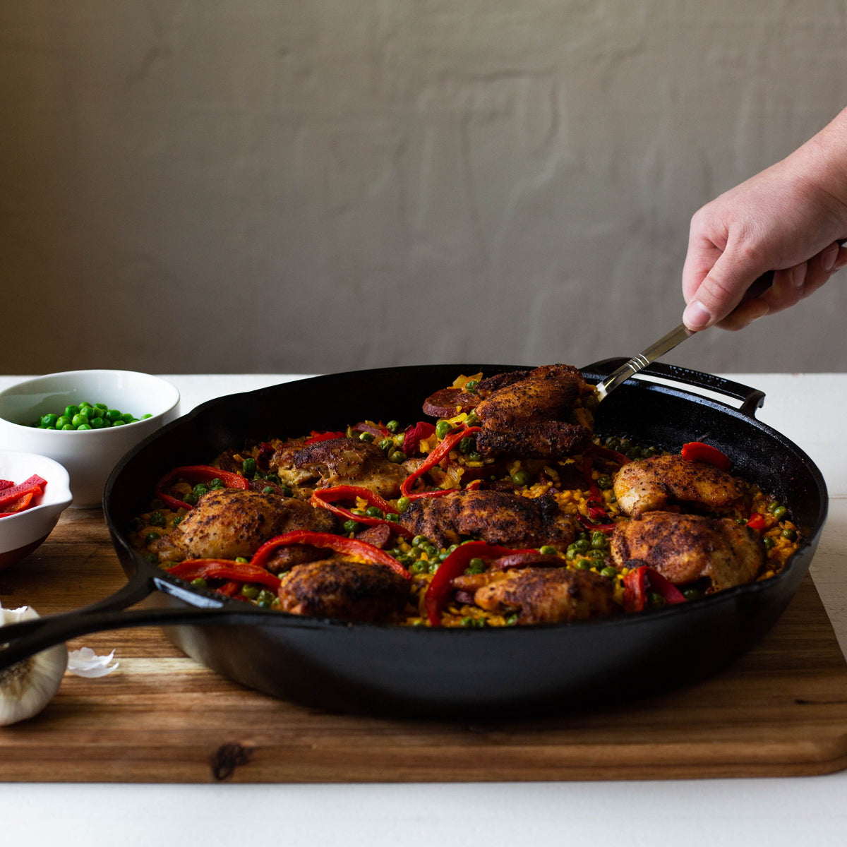 Home Essentials Blacklock Cast Iron Skillet - Triple Seasoned, Lightweight for daily home and personal routines with cookware food storage and kitchen tools