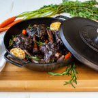 Daily Care Blacklock Cast Iron Braiser with Lid - Triple Seasoned, Lightweight for daily home and personal routines with cookware food storage and kitchen tools