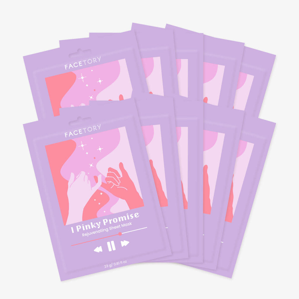 Everyday Home Girls Night Glow Face Sheet Masks for daily home and personal routines with facial skin and sun care