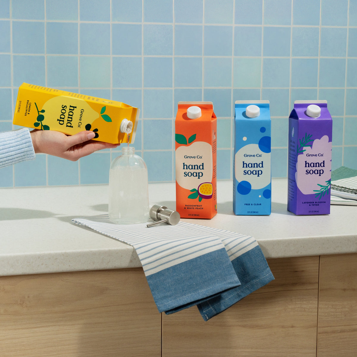 Routine Ready Hand Soap Hydrates and Moisturizes With Every Wash for daily home and personal routines with bath body and hygiene