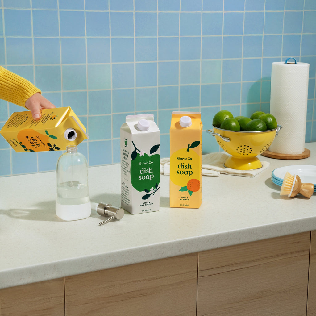 Daily Care Dish Soap Cuts Through Stuck-On Mess for daily home and personal routines with cleaning laundry and paper products