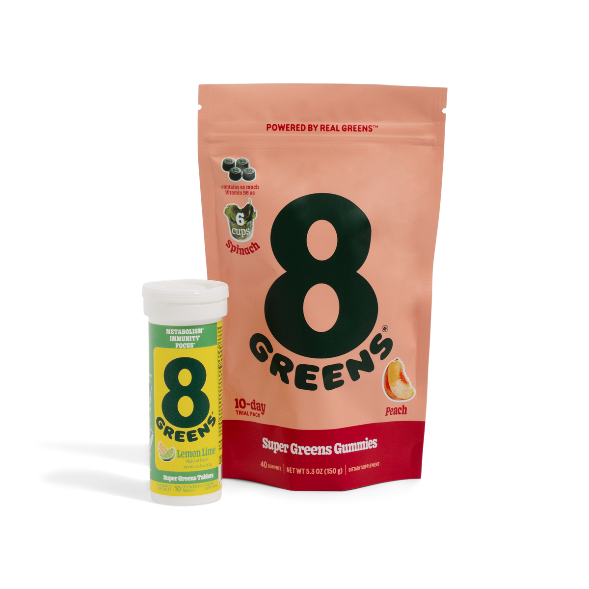 10 Day Trial Kit - Gummies + Tablets