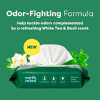 Everyday Home Dog Grooming Wipes Extra Thick, White Tea Basil Scented for daily home and personal routines with pet care treats and accessories