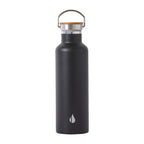 Classic Stainless Steel + Bamboo Lid Bottle