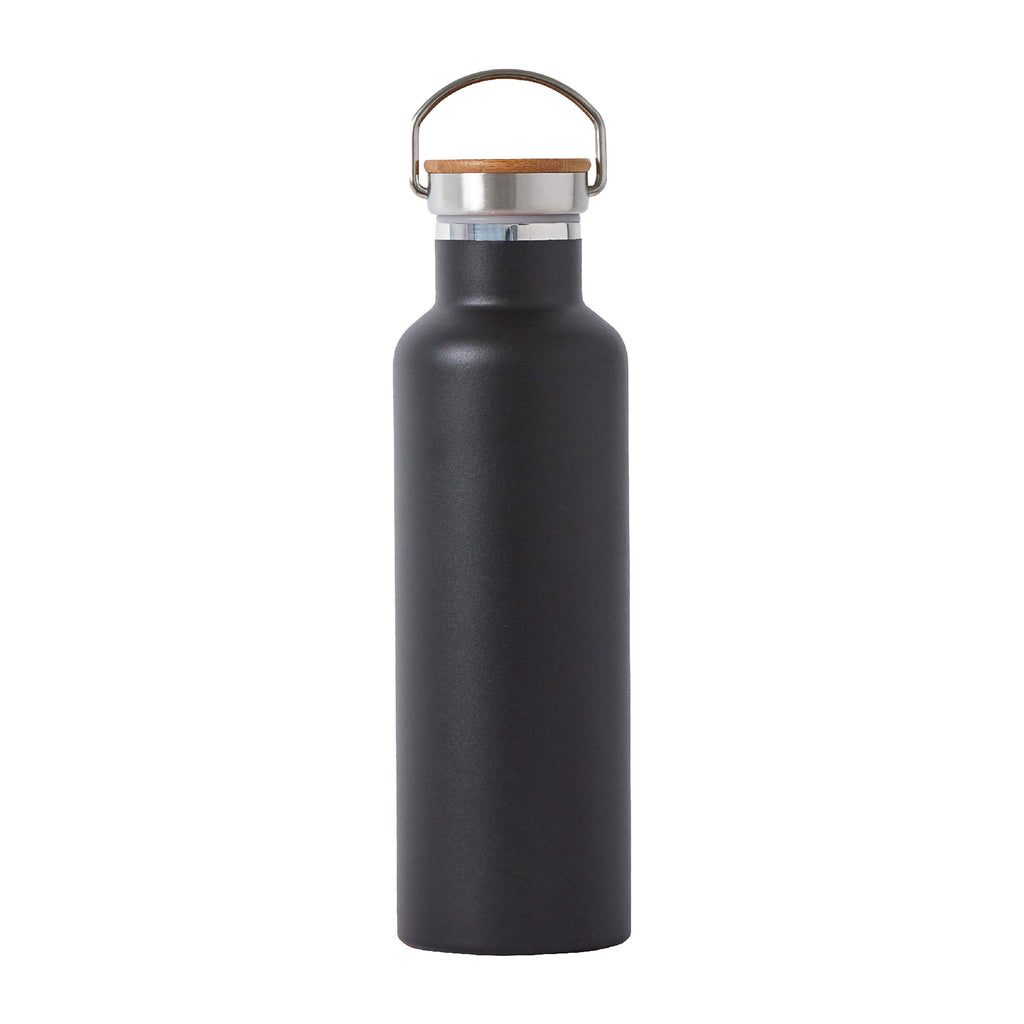 Everyday Home Classic Stainless Steel + Bamboo Lid Bottle for daily home and personal routines with general everyday essentials