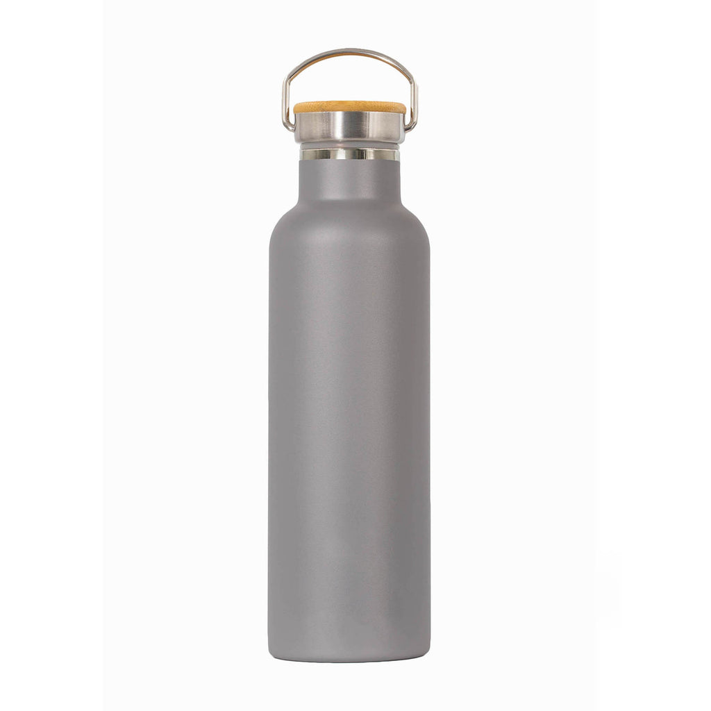 Everyday Home Classic Stainless Steel + Bamboo Lid Bottle for daily home and personal routines with general everyday essentials
