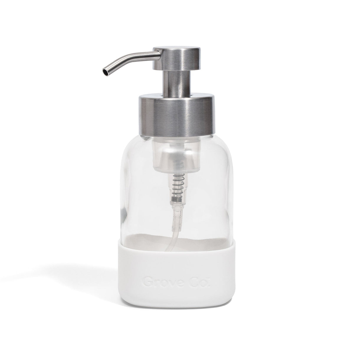 Foaming Hand Soap Dispenser With Silicone Sleeve