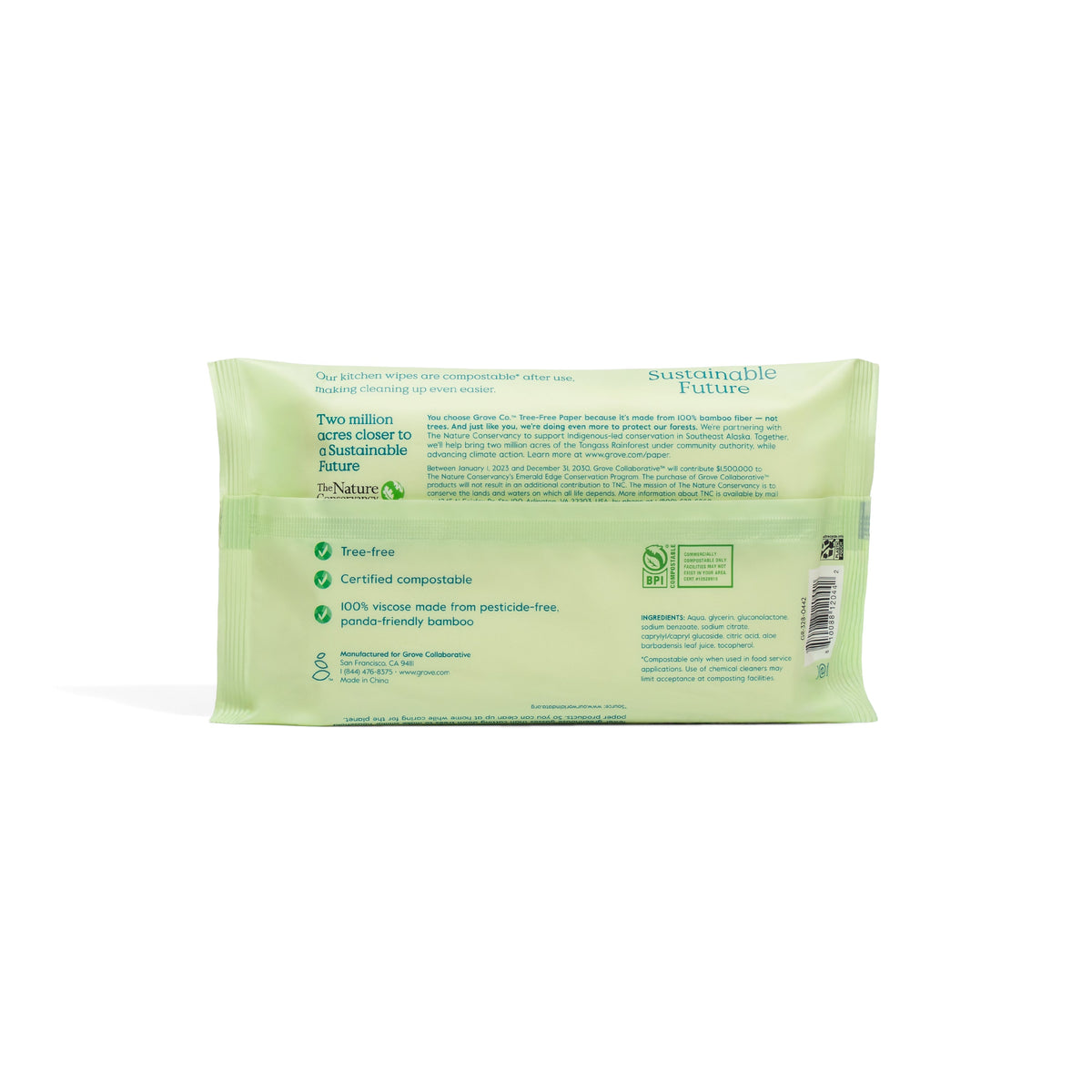 Practical Living Bamboo Compostable Kitchen Wipes for daily home and personal routines with cleaning laundry and paper products