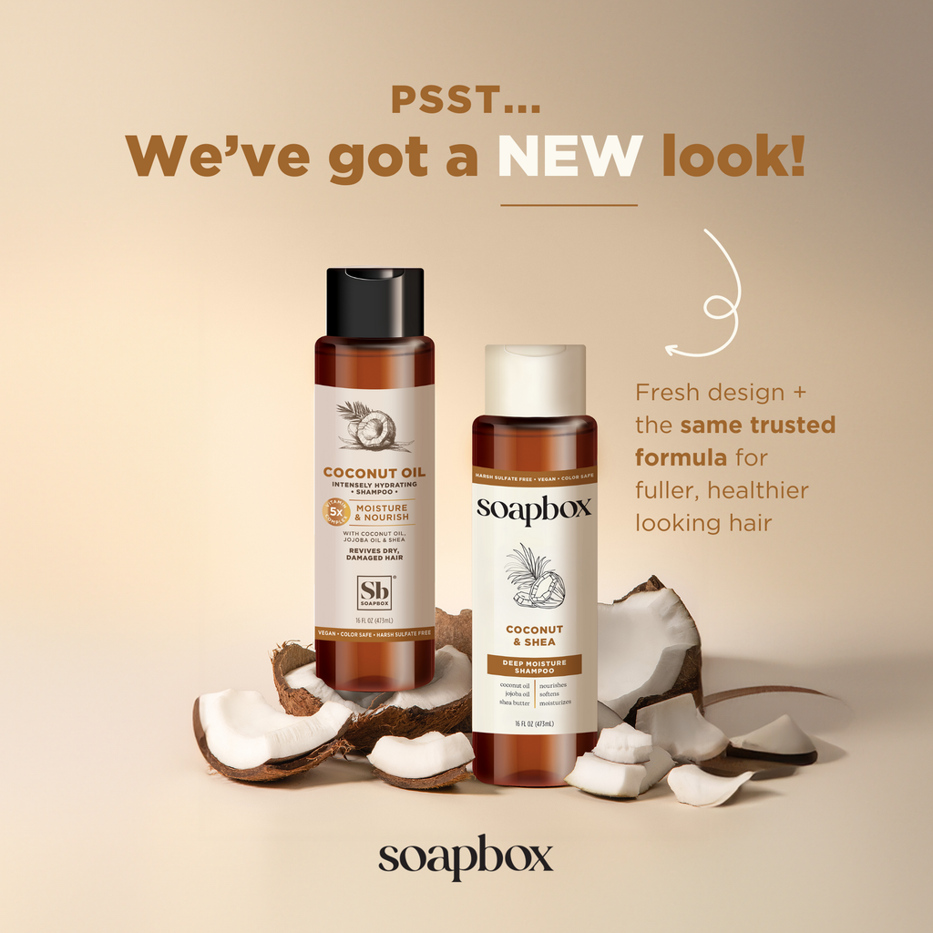Routine Ready Coconut and Shea Deep Moisture Shampoo for daily home and personal routines with hair care