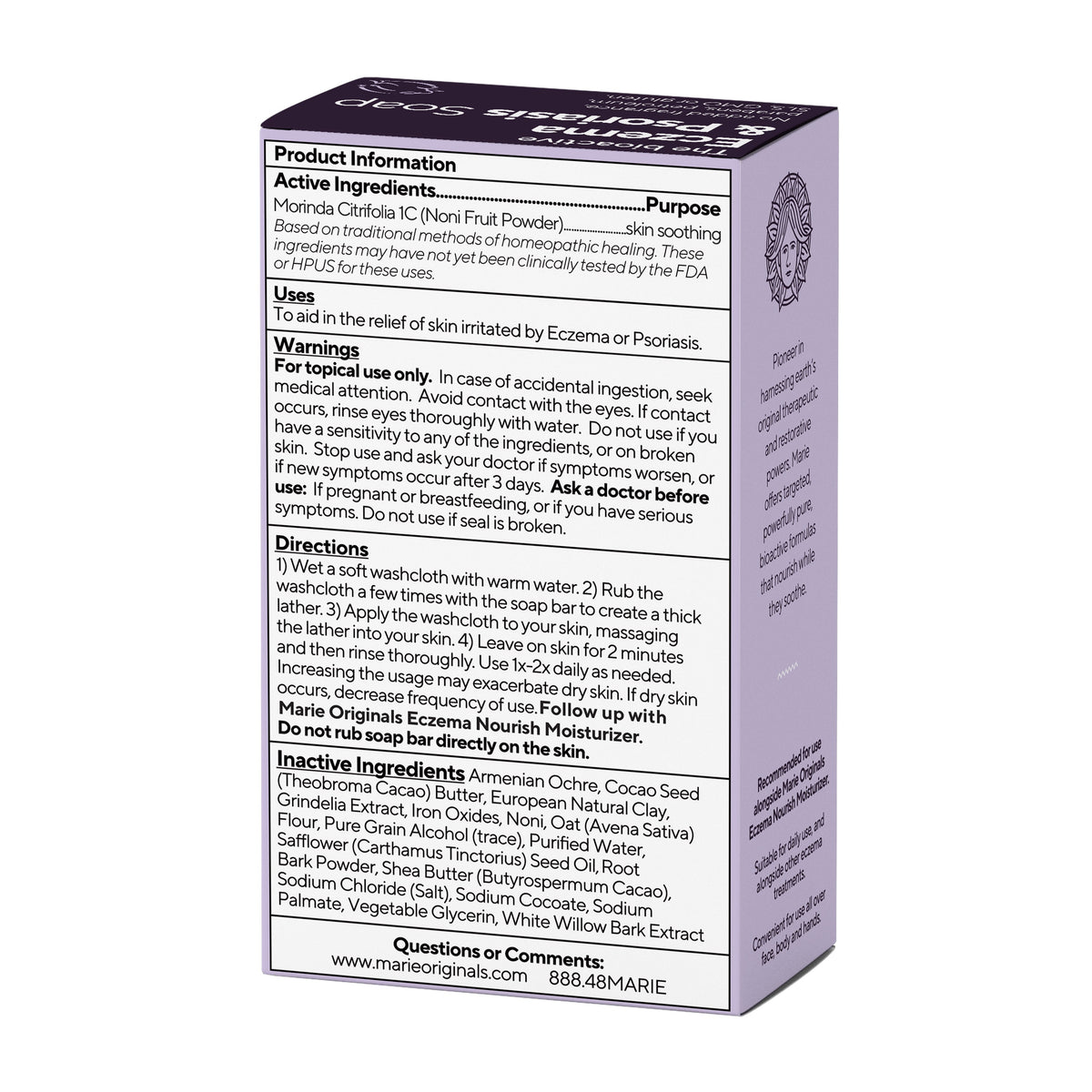 Home Essentials Eczema and Psoriasis Relief Soap for daily home and personal routines with bath body and hygiene