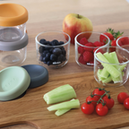 Routine Ready Glass Baby Food Jars Set - 5oz for daily home and personal routines with baby care and kids products