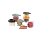 Routine Ready Glass Baby Food Jars Set - 5oz for daily home and personal routines with baby care and kids products