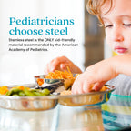 Routine Ready Balanced Bites Divided Plate for daily home and personal routines with baby care and kids products