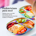 Routine Ready Balanced Bites Divided Plate for daily home and personal routines with baby care and kids products