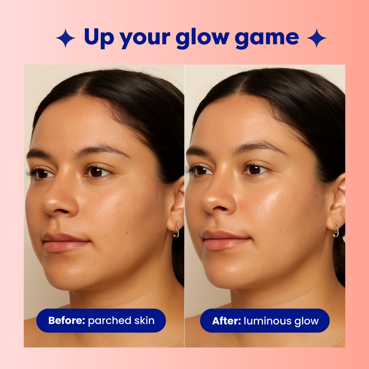 Routine Ready Glow Serum Face Milk for daily home and personal routines with facial skin and sun care