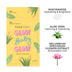 Home Essentials 2-step Glow Baby Glow for daily home and personal routines with facial skin and sun care