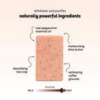 Routine Ready Exfoliating Body Bar Soap - Rise and Grind for daily home and personal routines with bath body and hygiene