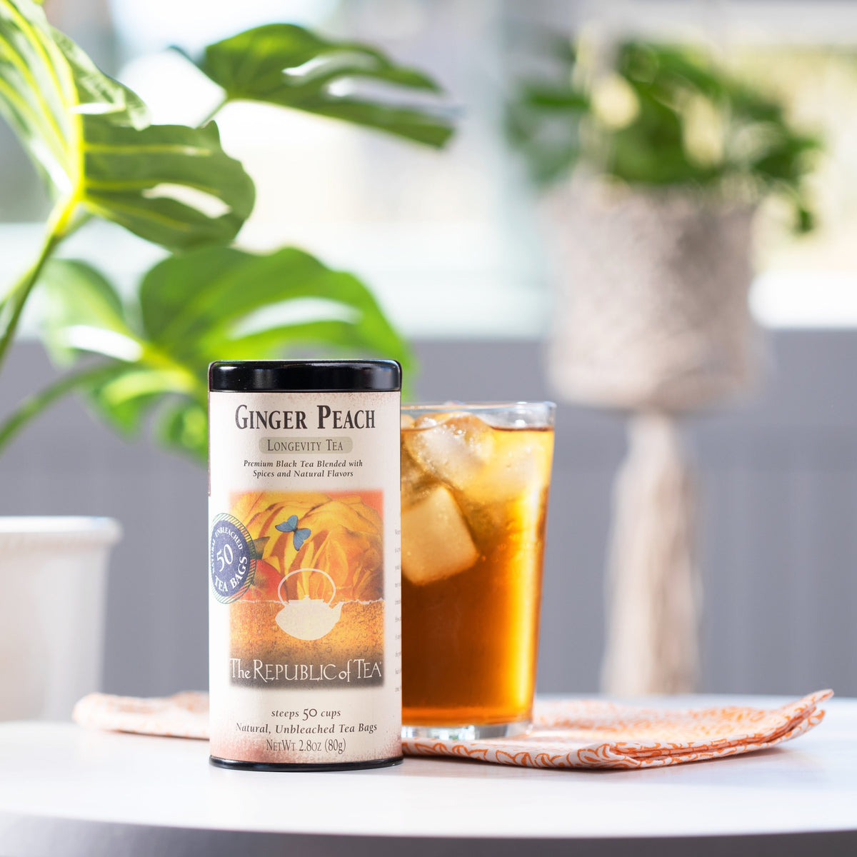 Home Essentials Ginger Peach Black Tea for daily home and personal routines with cookware food storage and kitchen tools