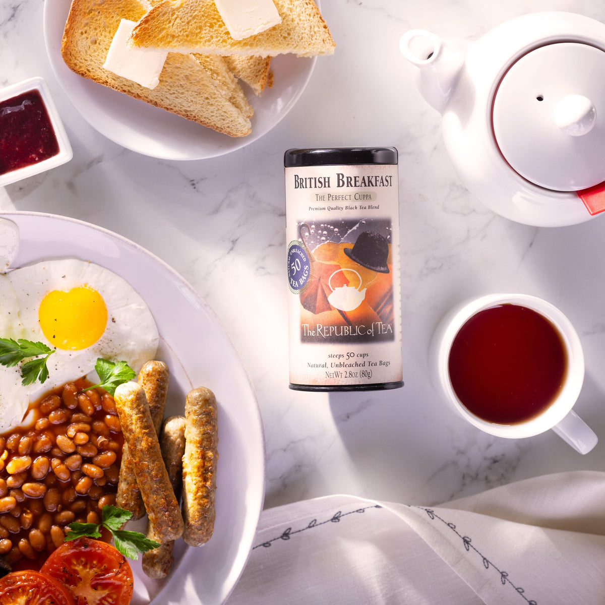Routine Ready British Breakfast Black Tea for daily home and personal routines with cookware food storage and kitchen tools